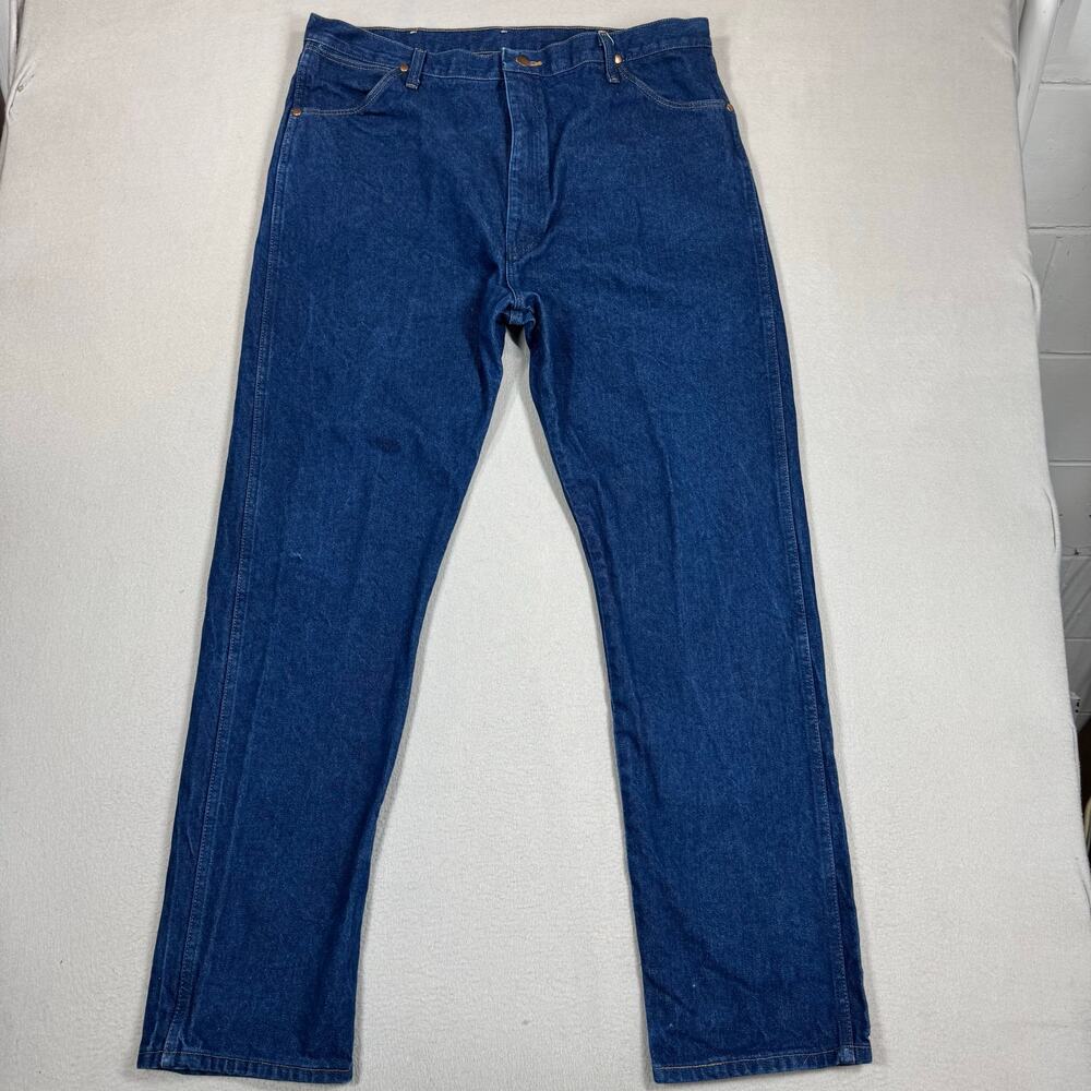 Wrangler Jeans 42x34 (Fits 40x34) Blue Cowboy Cut 13MWZ